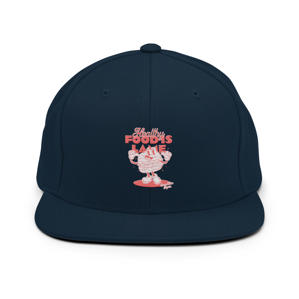 Burger Mascot Classic Snapback