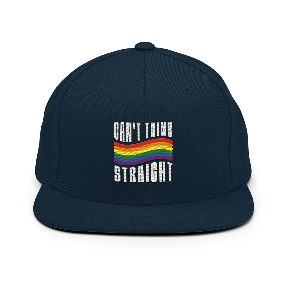 Can't Think Straight Classic Snapback