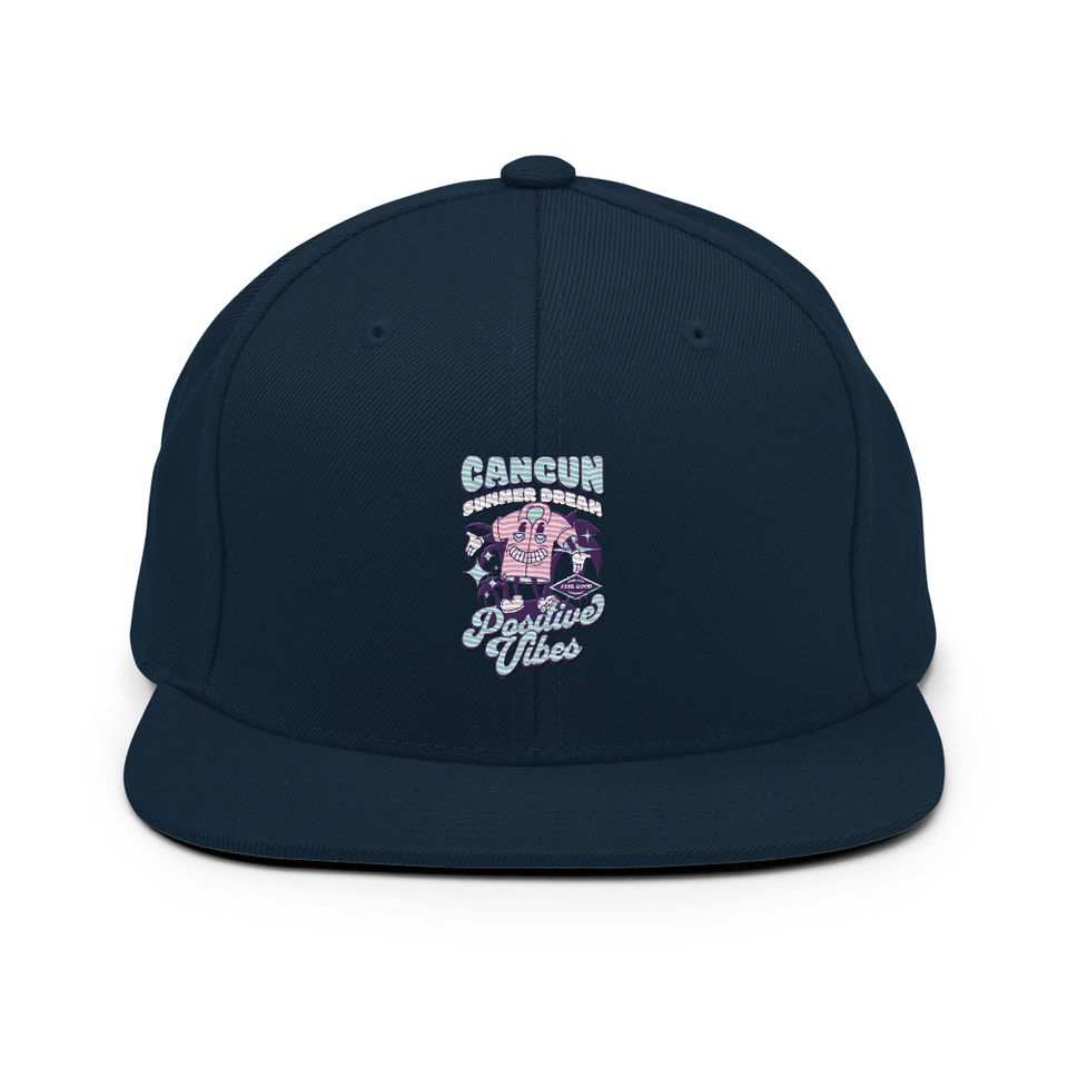 Cancun Positive Vibes Classic Snapback