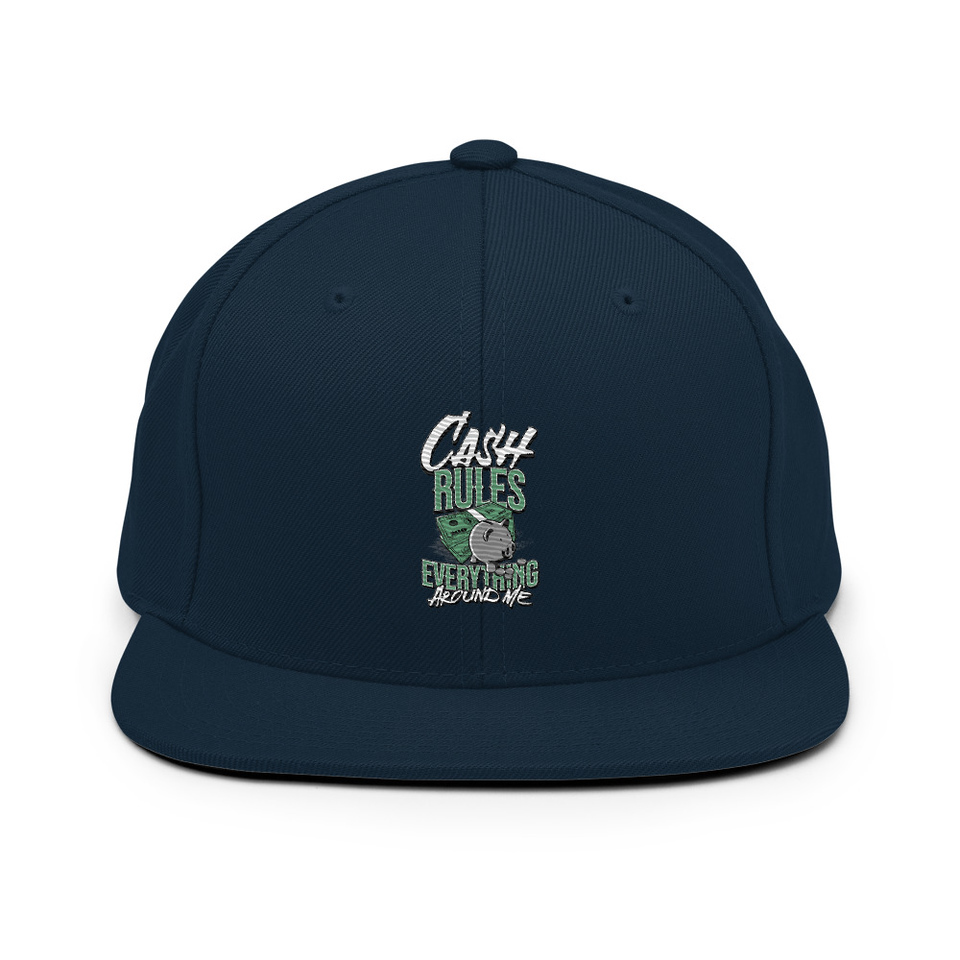 Cash Rules Classic Snapback