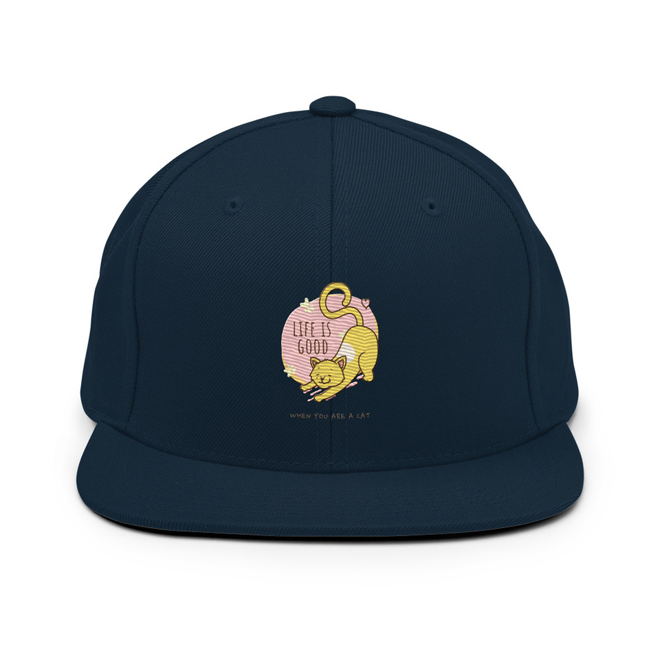 Cat Life - Humor Classic Snapback