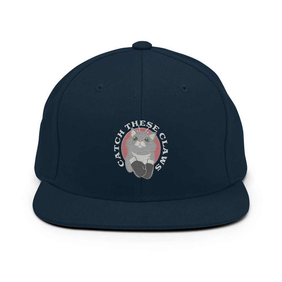 Catch These Claws - Cute Cat Classic Snapback