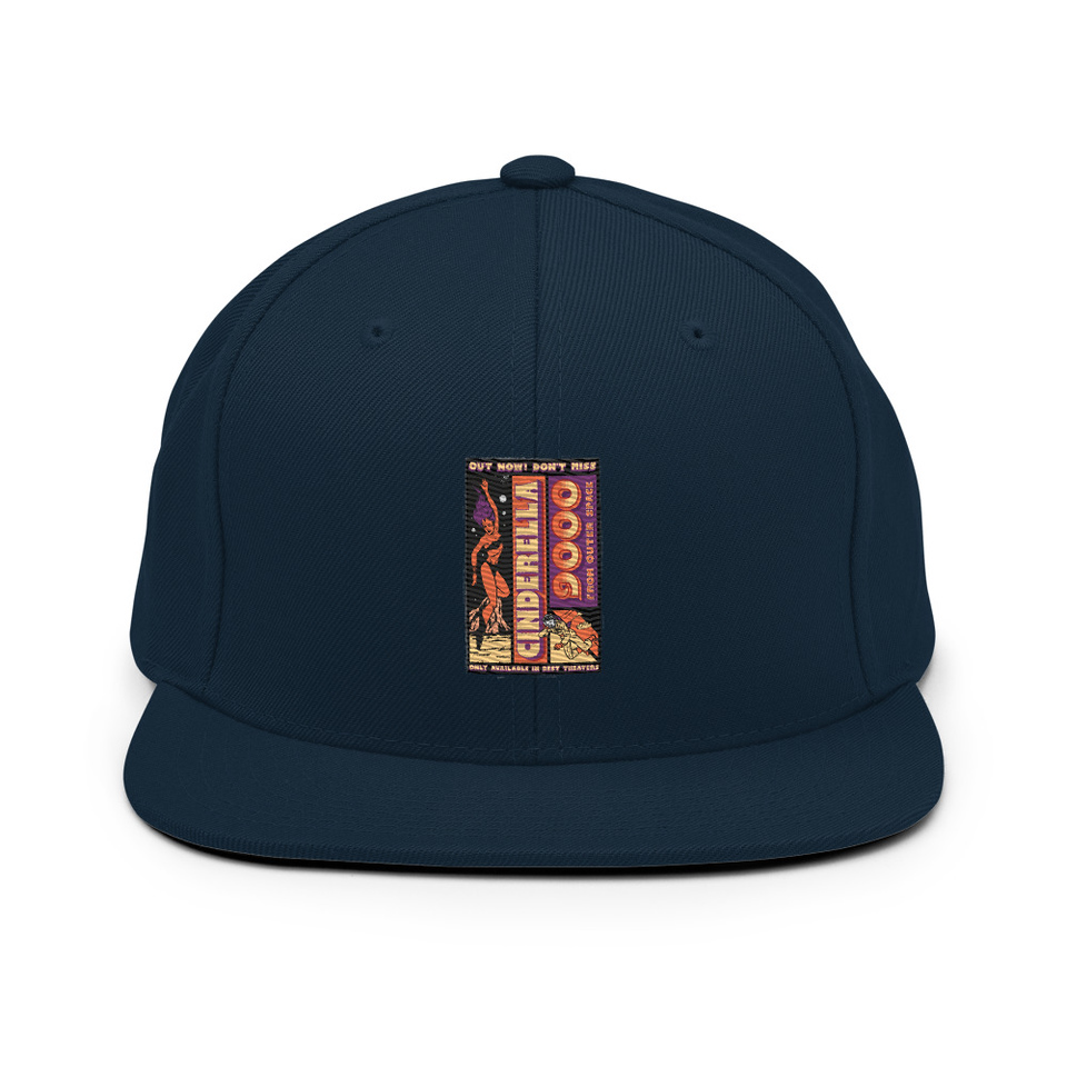 Cinderella 9000 - Retro Astronaut Classic Snapback