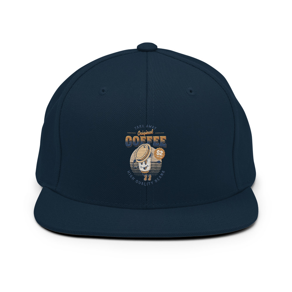 Coffee Cup - Comics Mascot Classic Snapback
