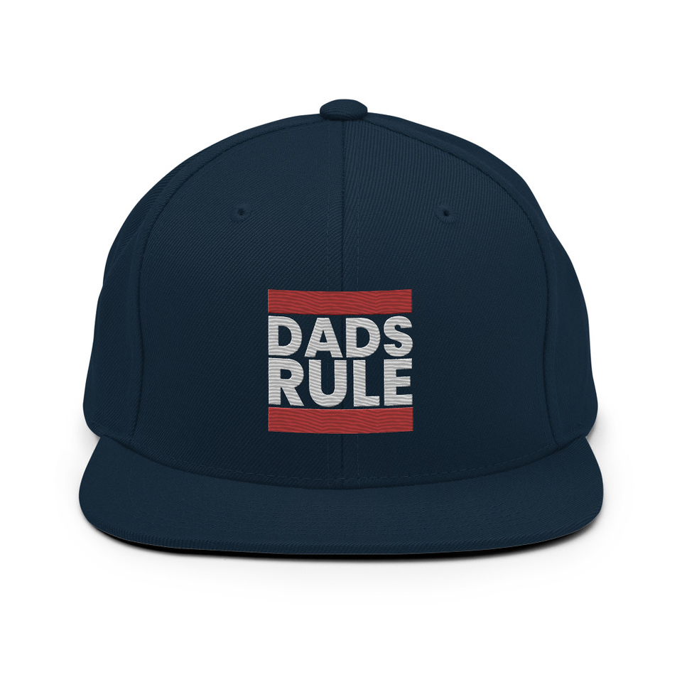 Dads Rule (1) Classic Snapback