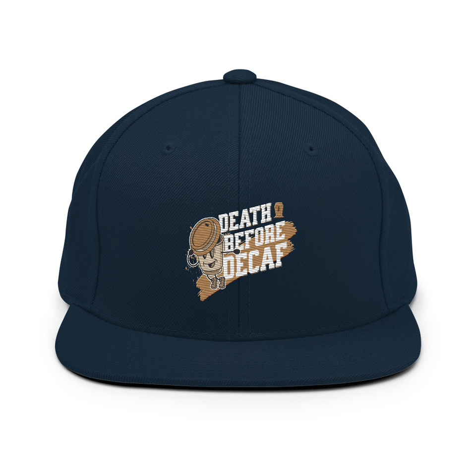Death Before Decaf Classic Snapback