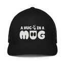 A Hug in a Mug - Funny Cartoon Closed-Back Trucker Cap