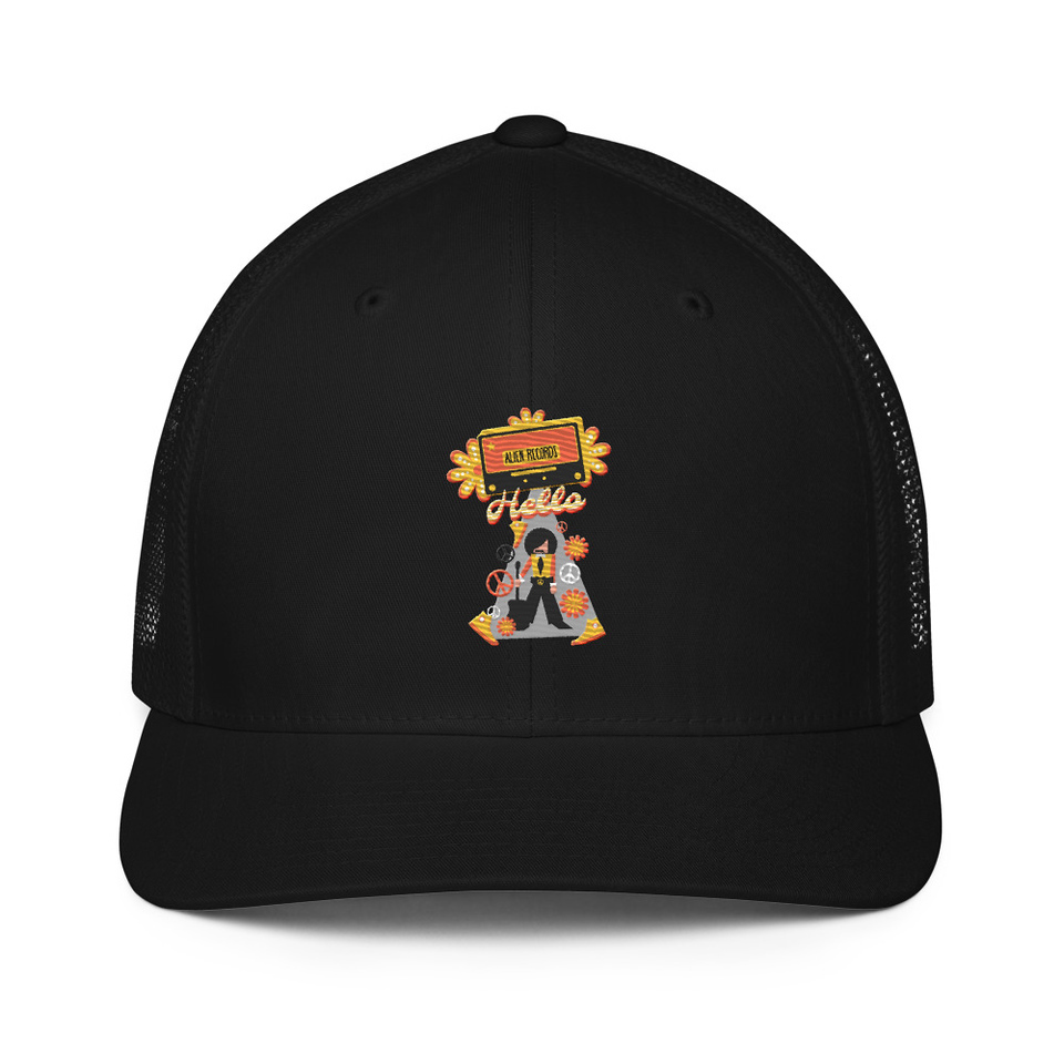 Alien Records  Closed-Back Trucker Cap