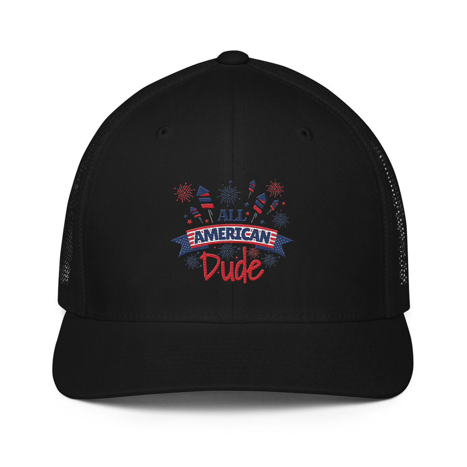 All American Closed-Back Trucker Cap