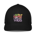 All Genders are Valid Closed-Back Trucker Cap