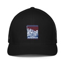 AMERICA (2) Closed-Back Trucker Cap