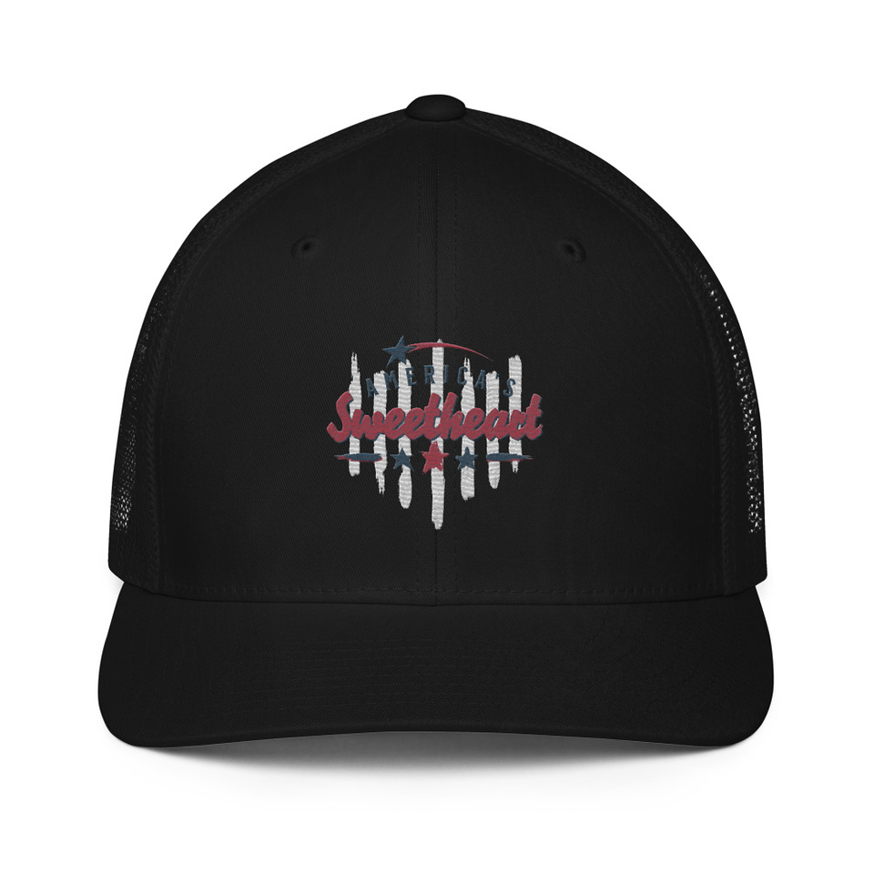America's Sweetheart Closed-Back Trucker Cap