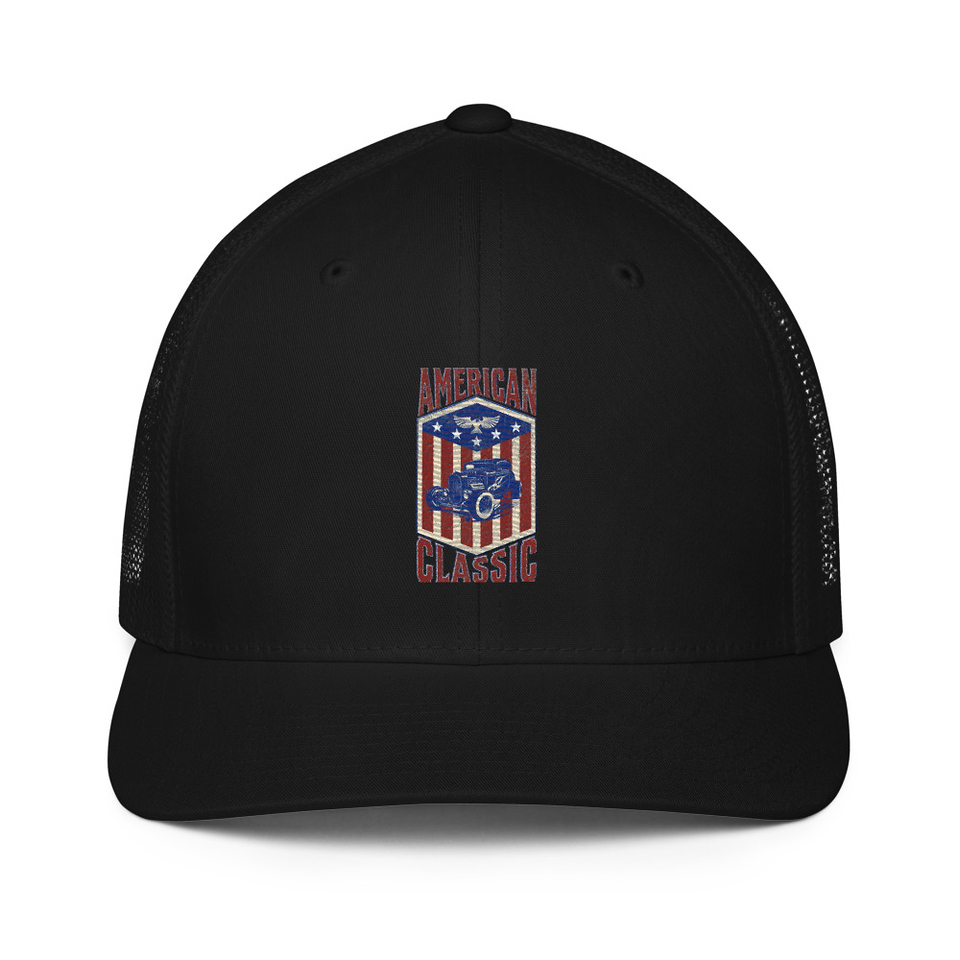 american classic Closed-Back Trucker Cap