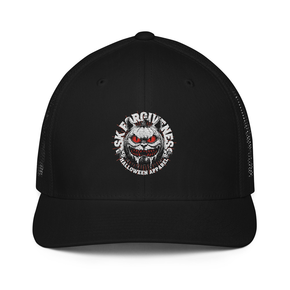 Ask Forgiveness Closed-Back Trucker Cap