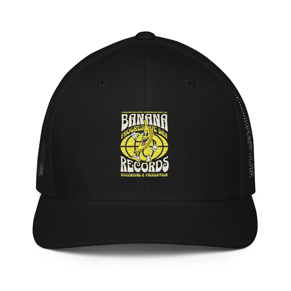 Banana Records - Comic Character Closed-Back Trucker Cap