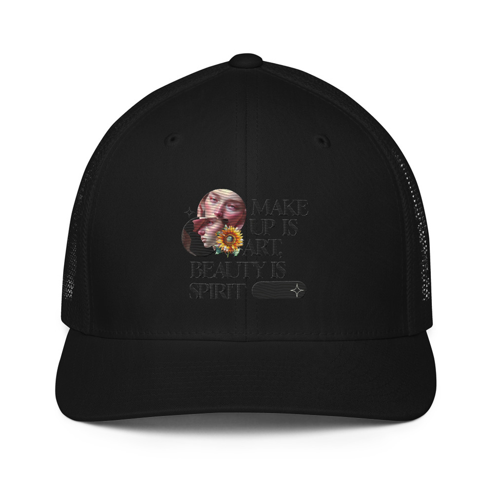 Beauty is Spirit Closed-Back Trucker Cap
