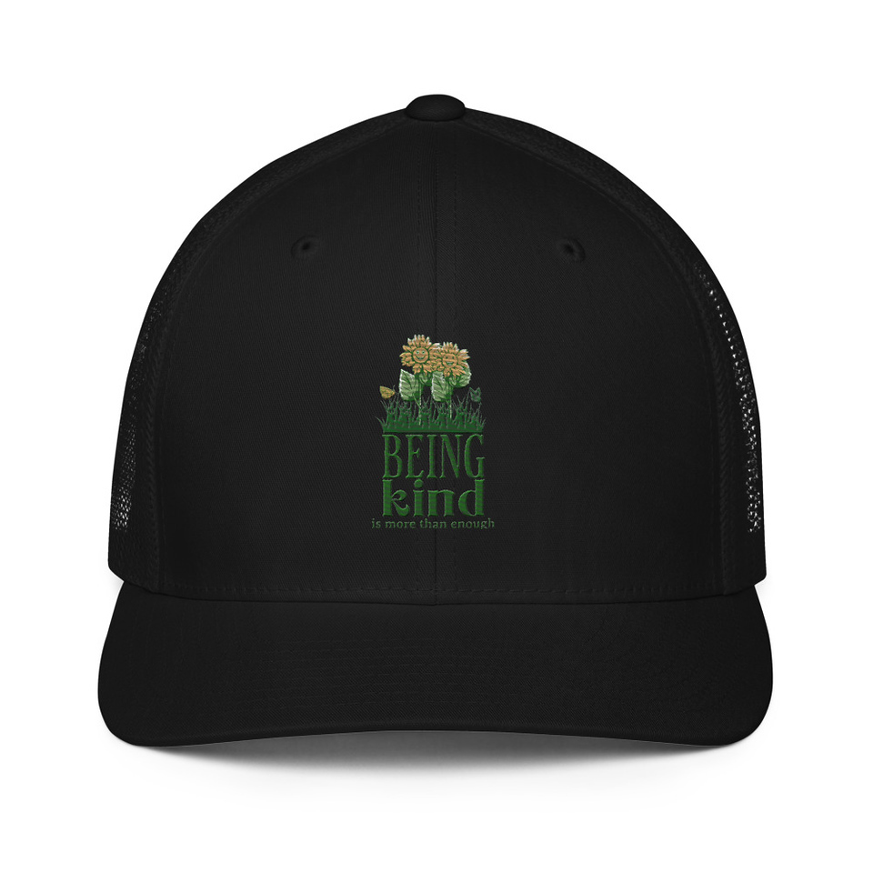 Being Kind is more than enough Closed-Back Trucker Cap