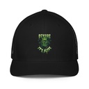 Beware of Frankenstein - Scary Halloween Closed-Back Trucker Cap