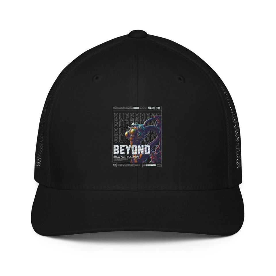 Beyond Supernova Closed-Back Trucker Cap