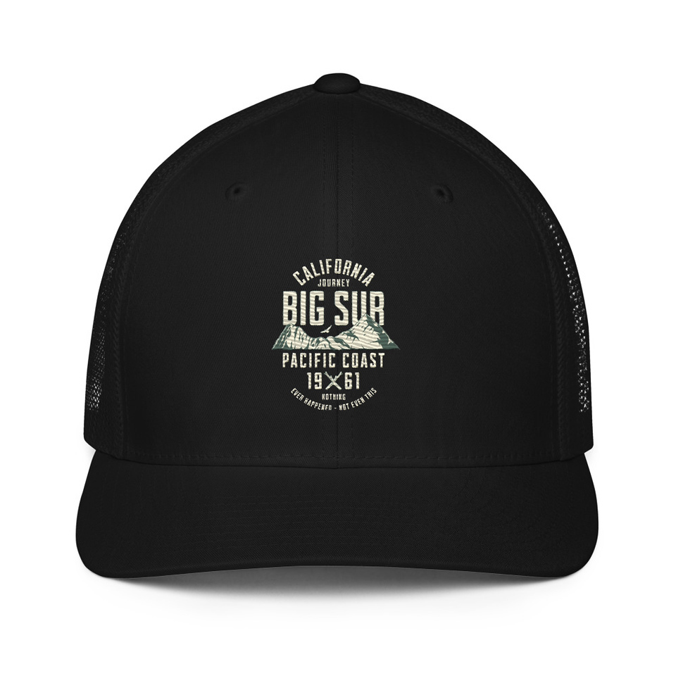 Big Sur - Outdoor Mountain Closed-Back Trucker Cap