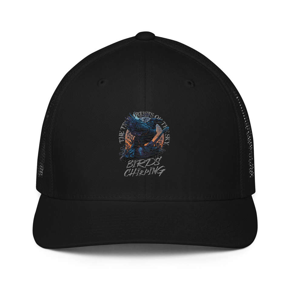 Birds Chirping Closed-Back Trucker Cap