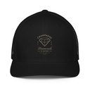 Black Diamonds - Elegant Closed-Back Trucker Cap