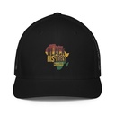 Black History - Heritage Map Closed-Back Trucker Cap