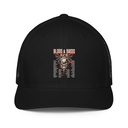 Blood & Basss - Snake and Skull Closed-Back Trucker Cap
