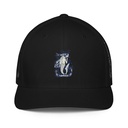 Blue Mermaid - Nautical Closed-Back Trucker Cap