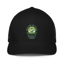 Breathe in peace, exhale chaos Closed-Back Trucker Cap