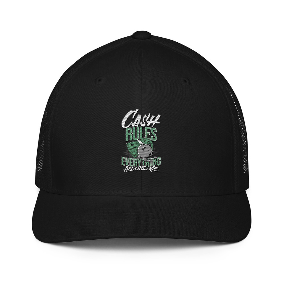 Cash Rules Closed-Back Trucker Cap