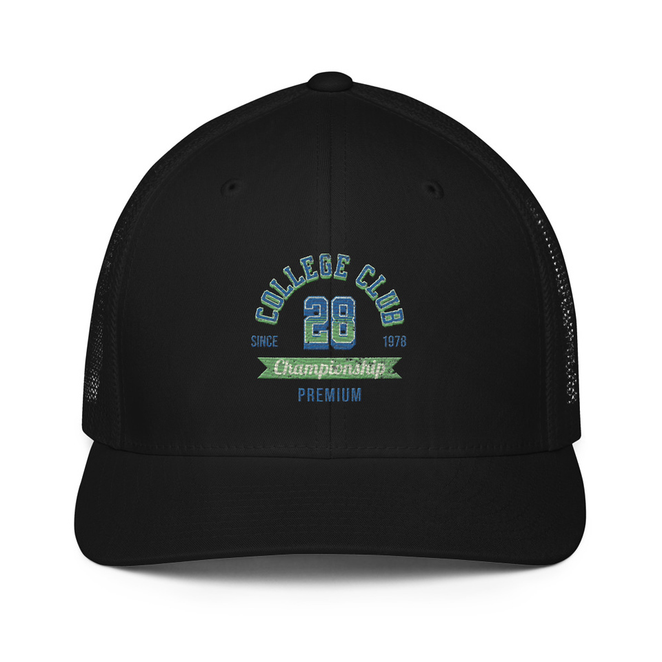 CC 28 Closed-Back Trucker Cap