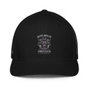 Cerberus Hell Hound Streetwear - Dark Aesthetic Closed-Back Trucker Cap