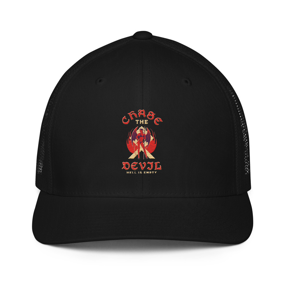 Chase The Devil Closed-Back Trucker Cap