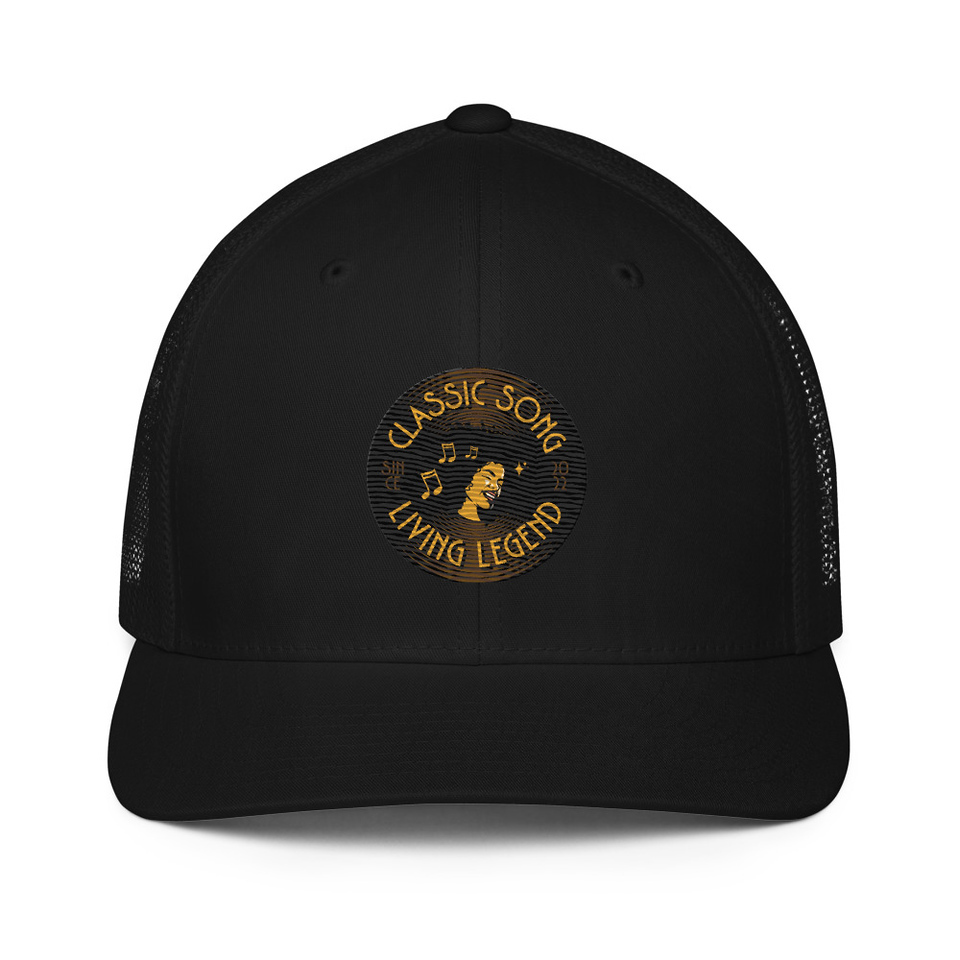 Classic Song - Music Record Closed-Back Trucker Cap