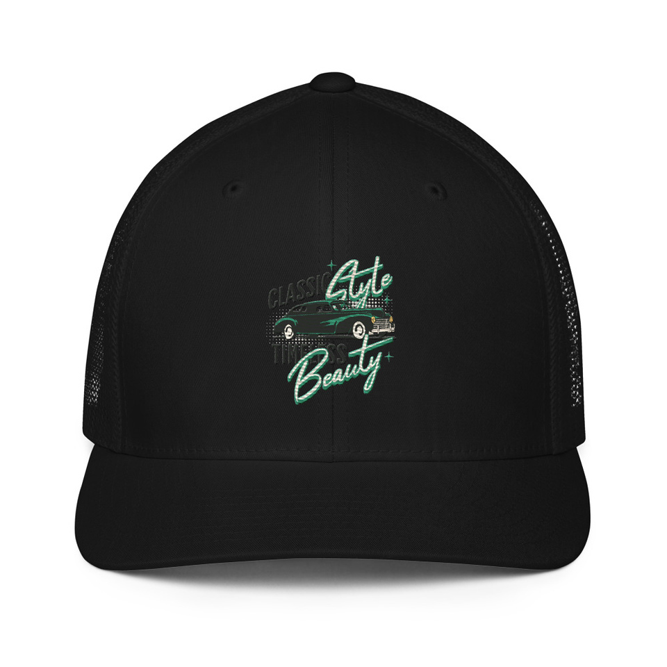 Classic Style Timeless Beauty Closed-Back Trucker Cap