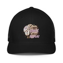 Coffee is Happiness - Retro Cartoon Mascot Closed-Back Trucker Cap