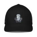 Coffee Time Closed-Back Trucker Cap