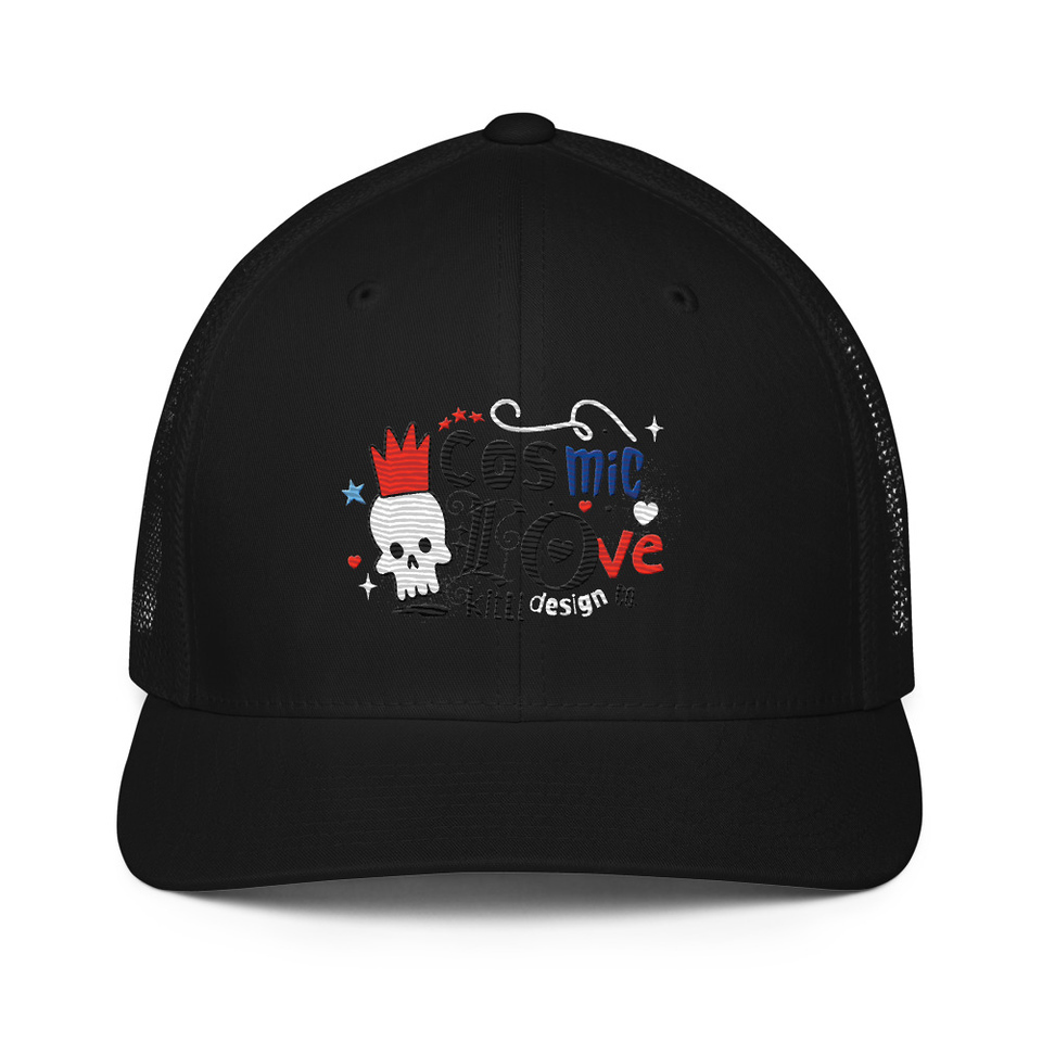 Cosmic Love Closed-Back Trucker Cap