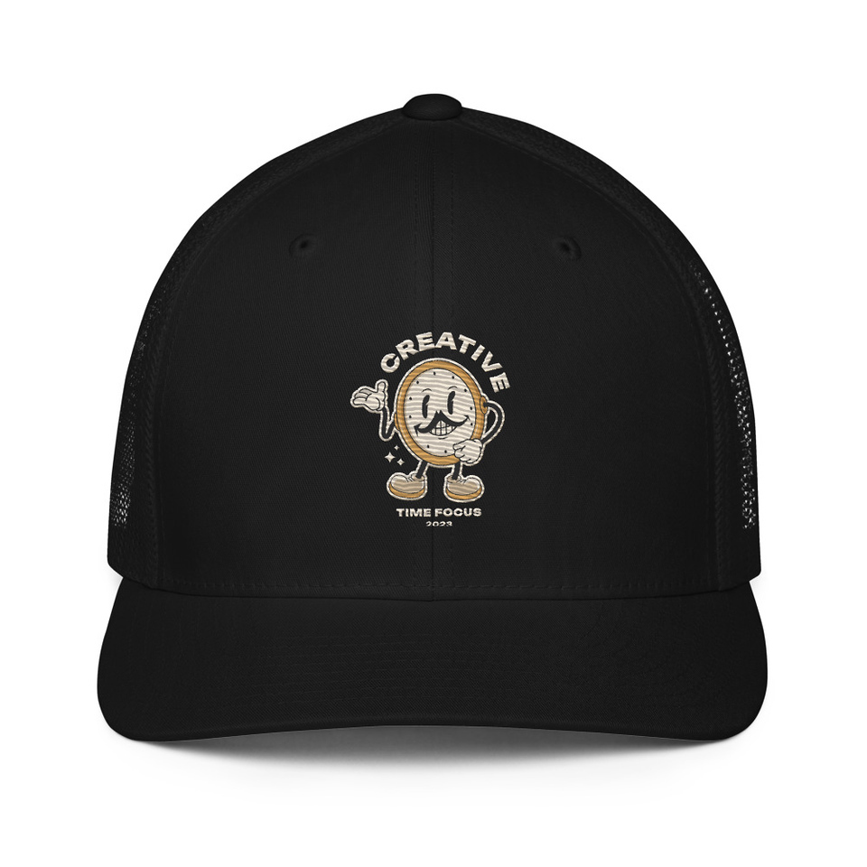 Creative Time Closed-Back Trucker Cap