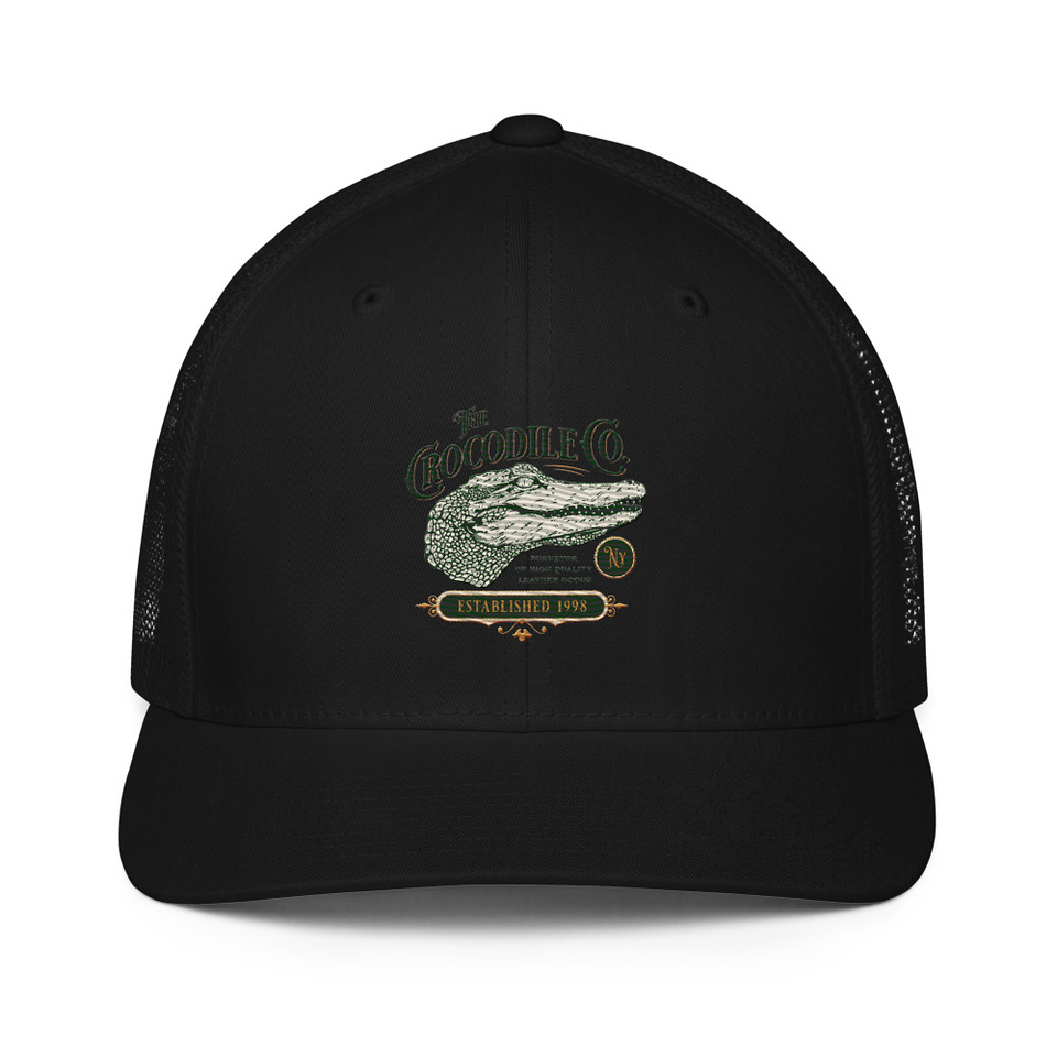 Crocodile Co. - Wild Animal Closed-Back Trucker Cap