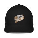 Death Before Decaf Closed-Back Trucker Cap