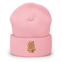 60s flower power Cuffed Beanie