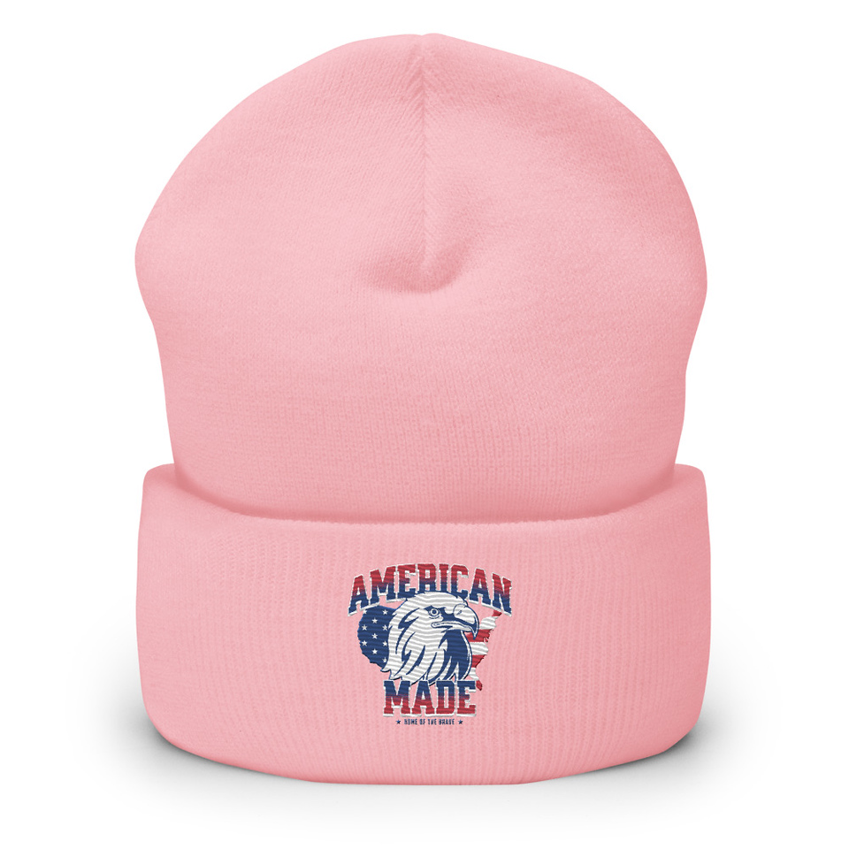 American Made Cuffed Beanie