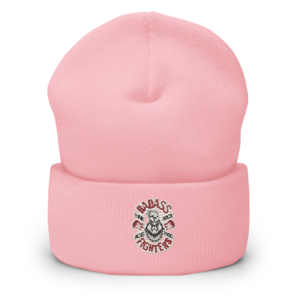 Badass Fighters Cuffed Beanie