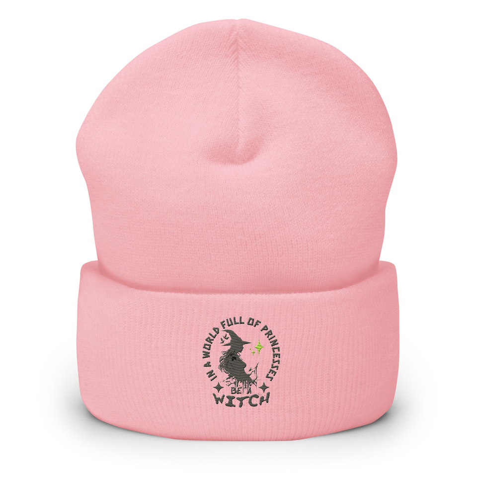 Be A Witch Cuffed Beanie