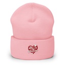 Be my Valentine - Love Heart Cuffed Beanie