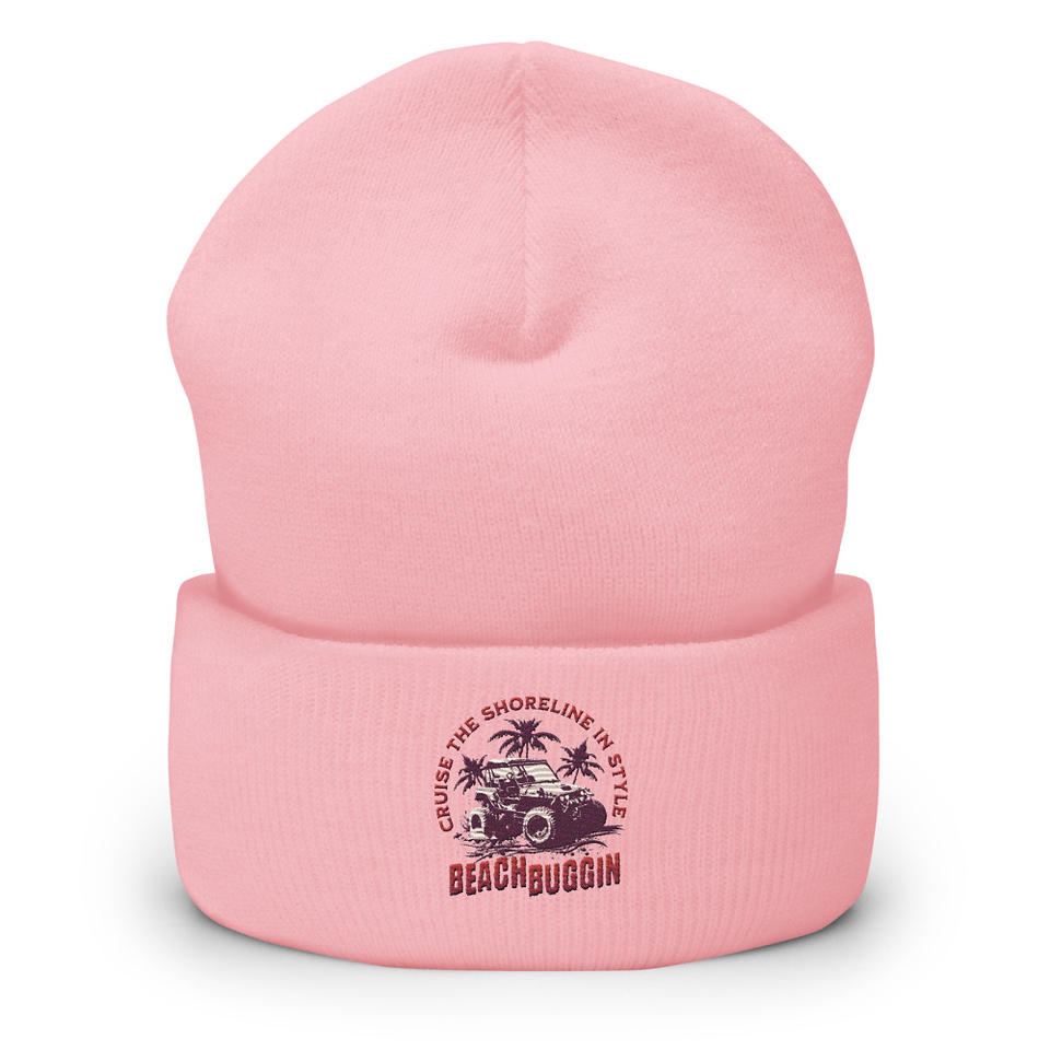 BEACH BUGGIN Cuffed Beanie