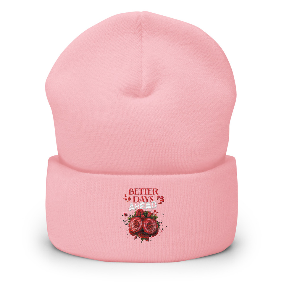 Better Days Ahead Cuffed Beanie