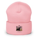 Black Sphinx Cuffed Beanie